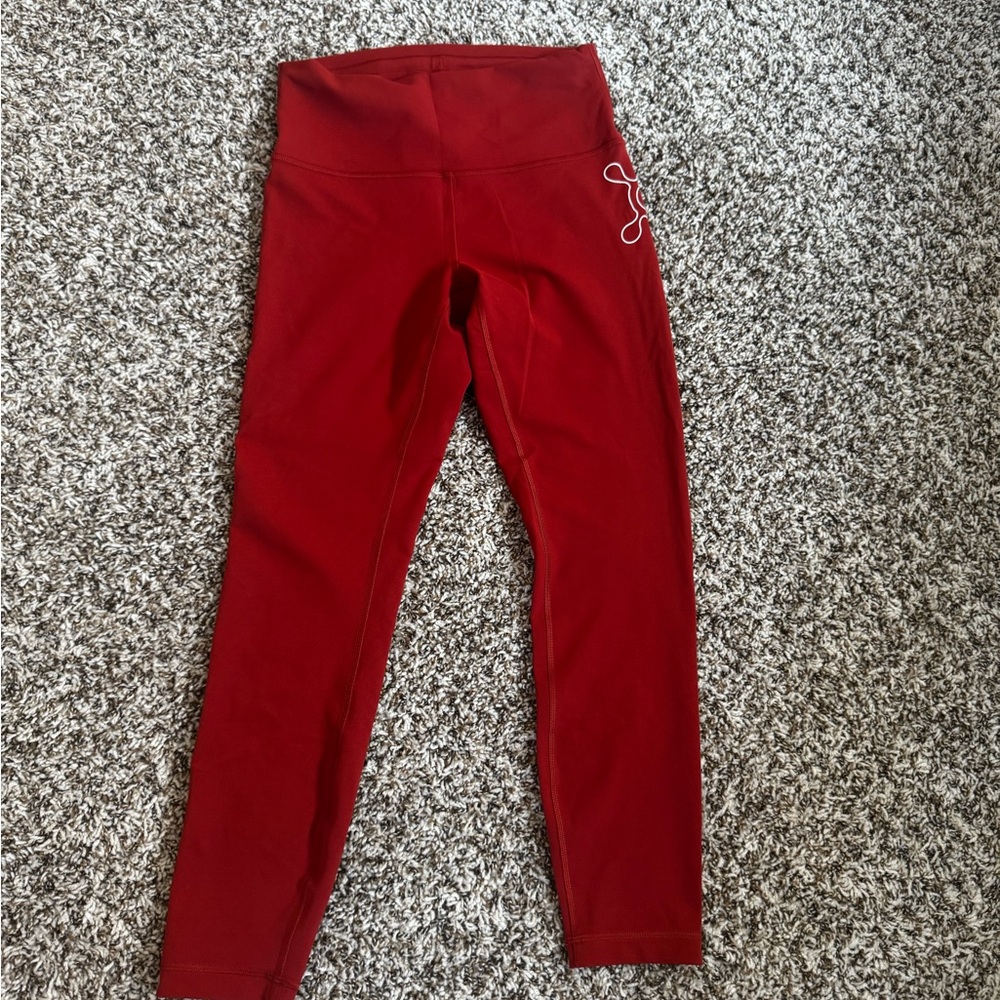 lululemon athletica Cherry Red Leggings